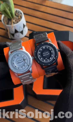 SABR magnetic Arabic Watch ⌚